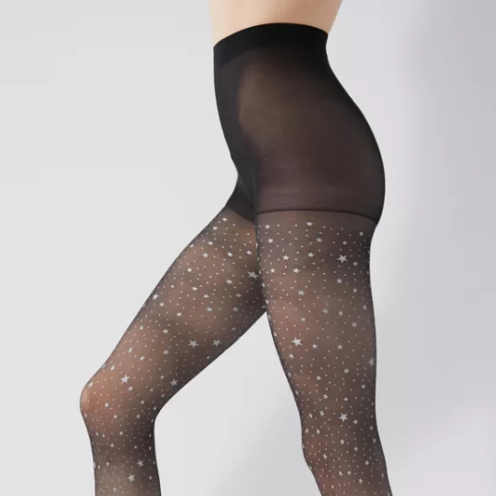 NWT Urban Outfitters Silver Star Tight - Picture 3 of 6